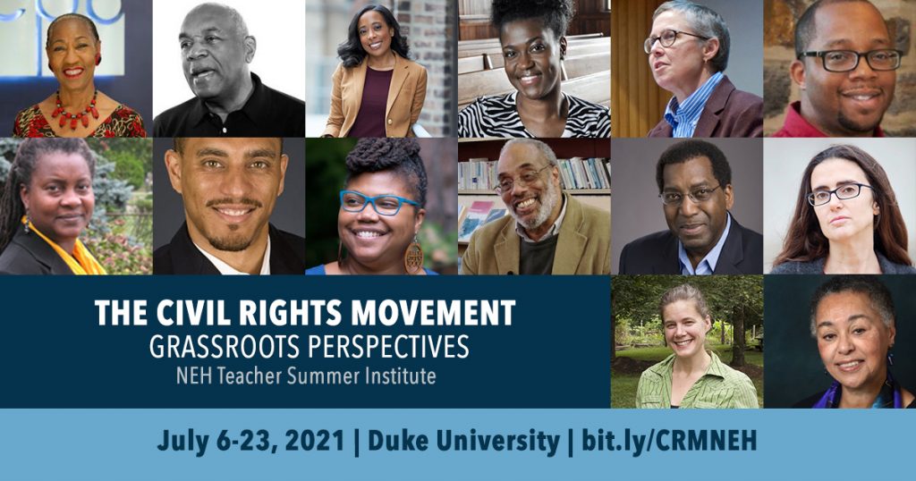 21 Neh Institute On The Grassroots History Of Civil Rights Movement Teaching For Change